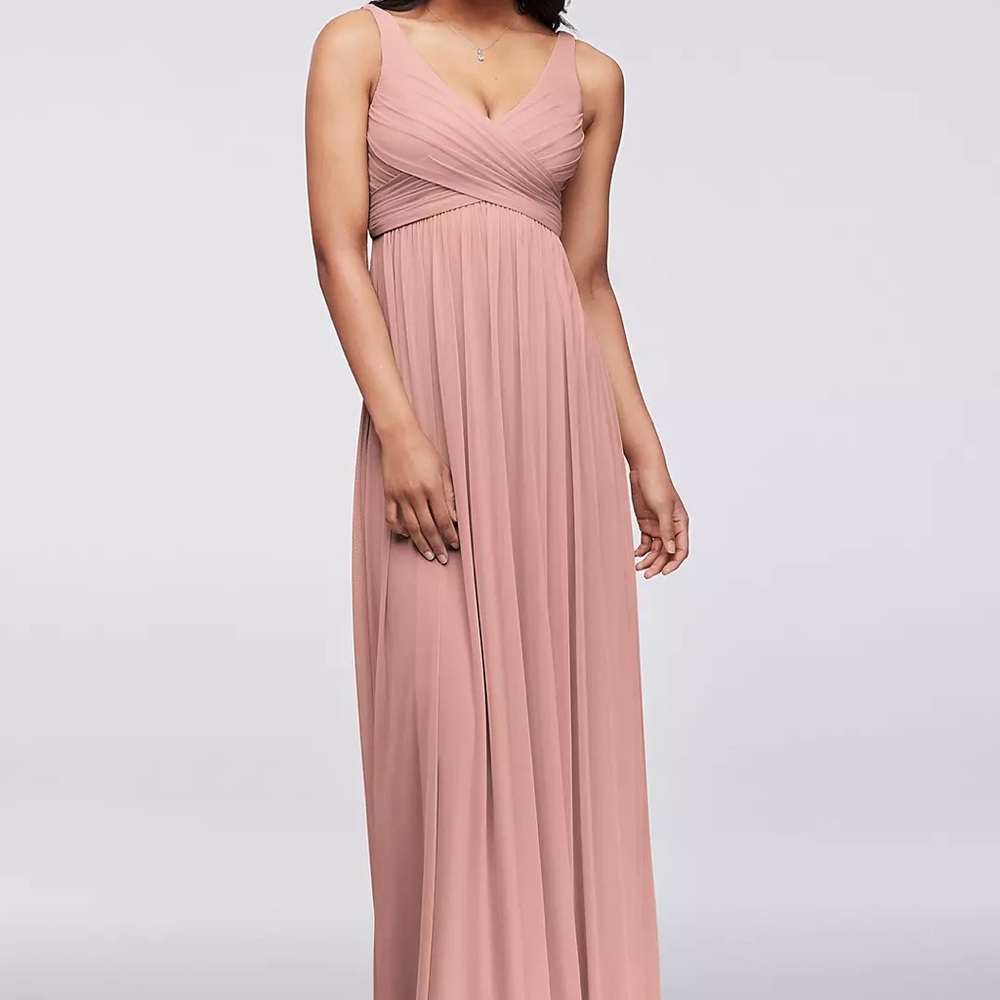 Elegant Pink Maxi Dress